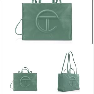 Telfar Sage Green Large Shopper